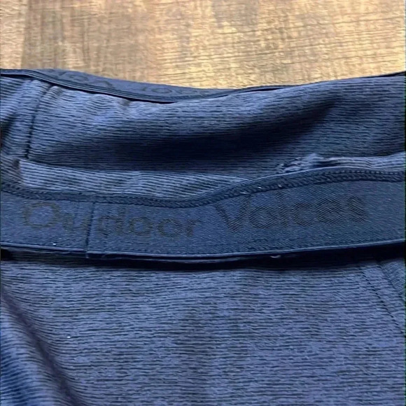 Outdoor Voices Womens Athena crop top blue Racerback Yoga polyester spandex Y2K‎ - Picture 6 of 8